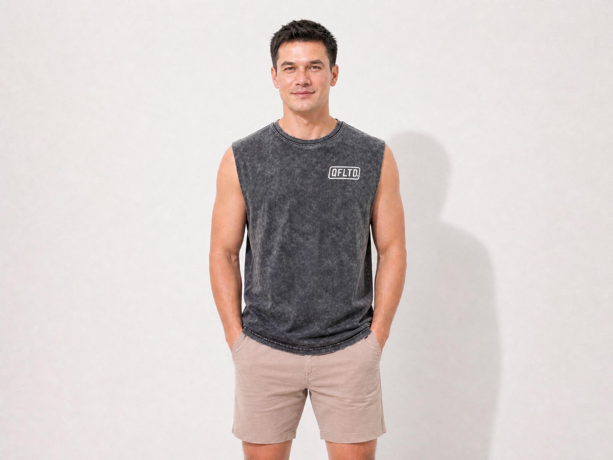 MEN'S ACID WASH TANK