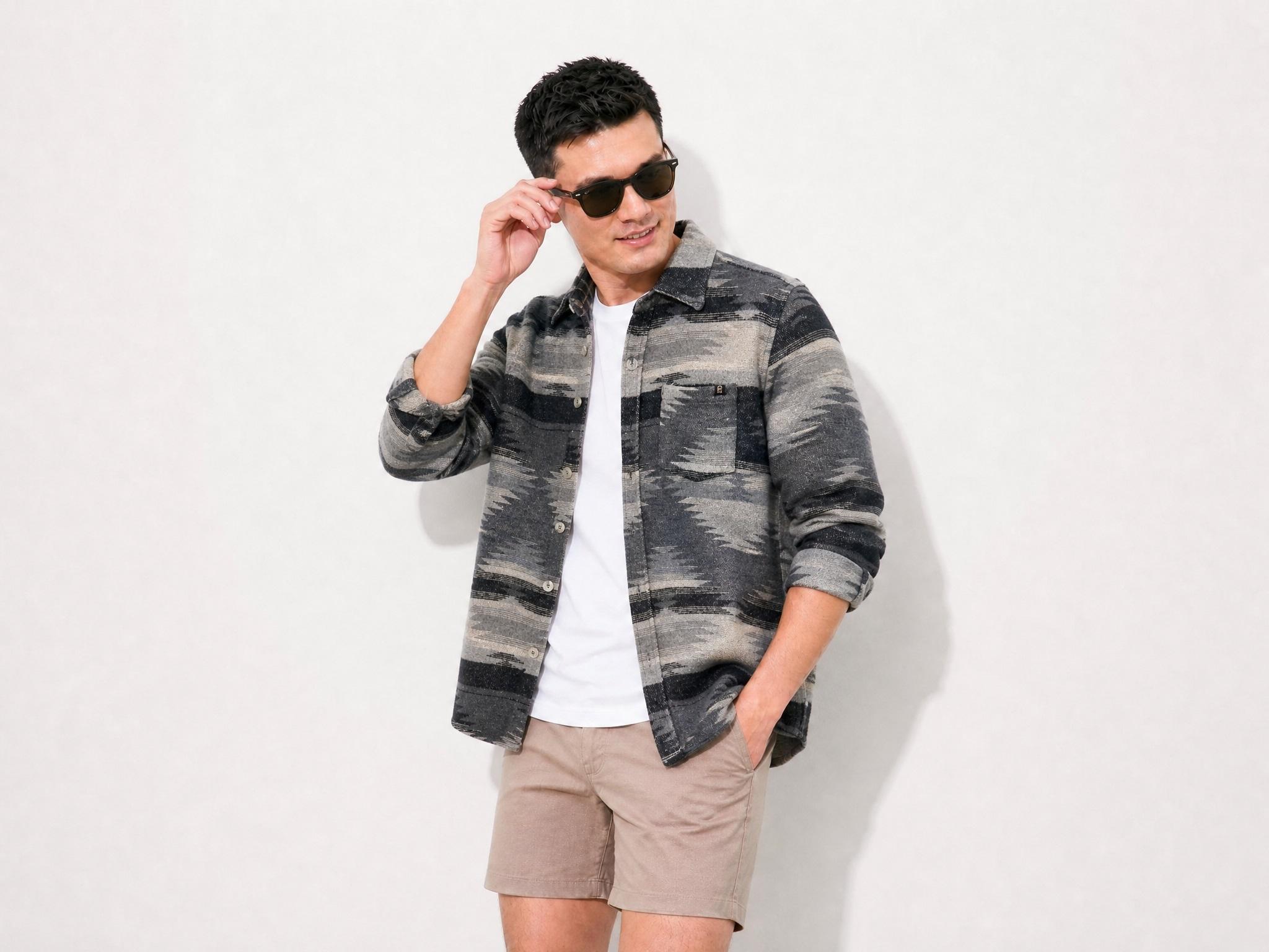 HEAVY WEIGHT JACQUARD SHIRT