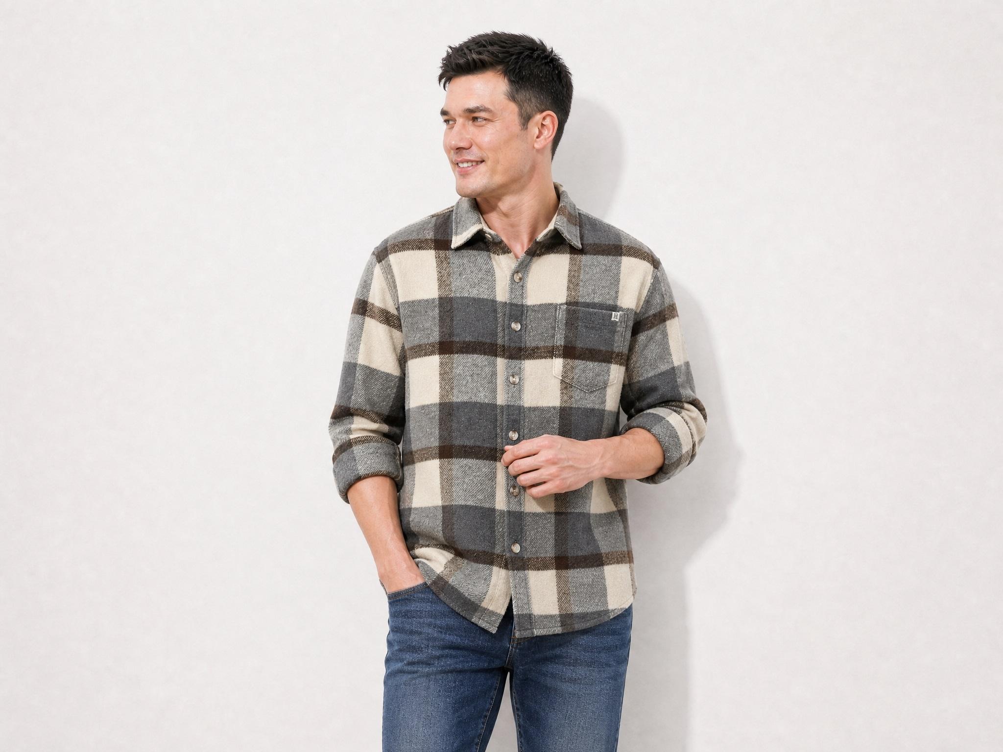 MEN'S HEAVY SHIRT JACKET