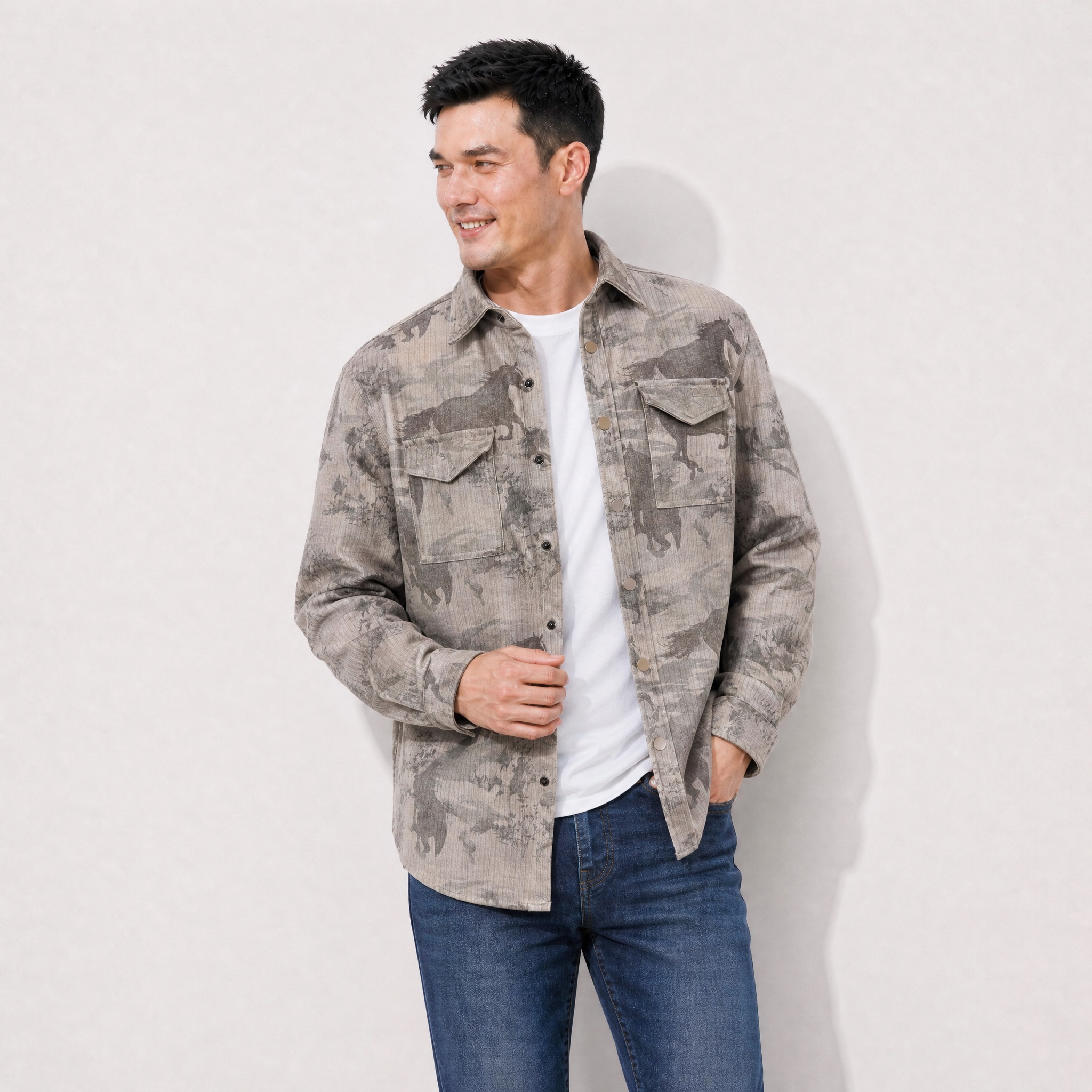 MEN'S ALL OVER PRINT JACKET