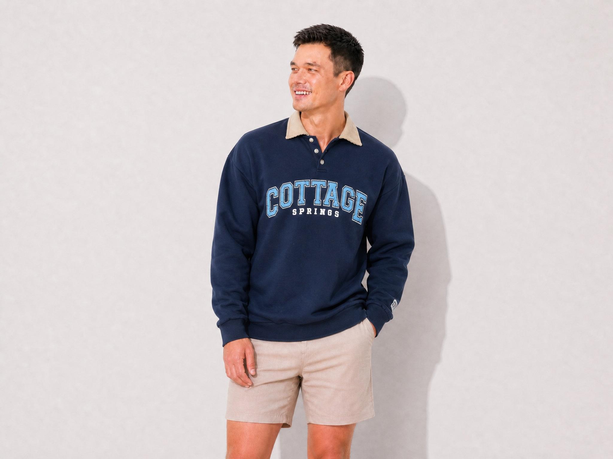 MEN'S POLO FLEECE