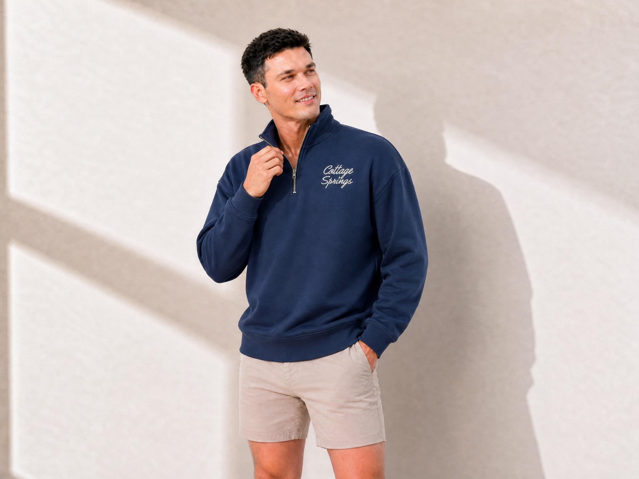 MEN'S POLO FLEECE