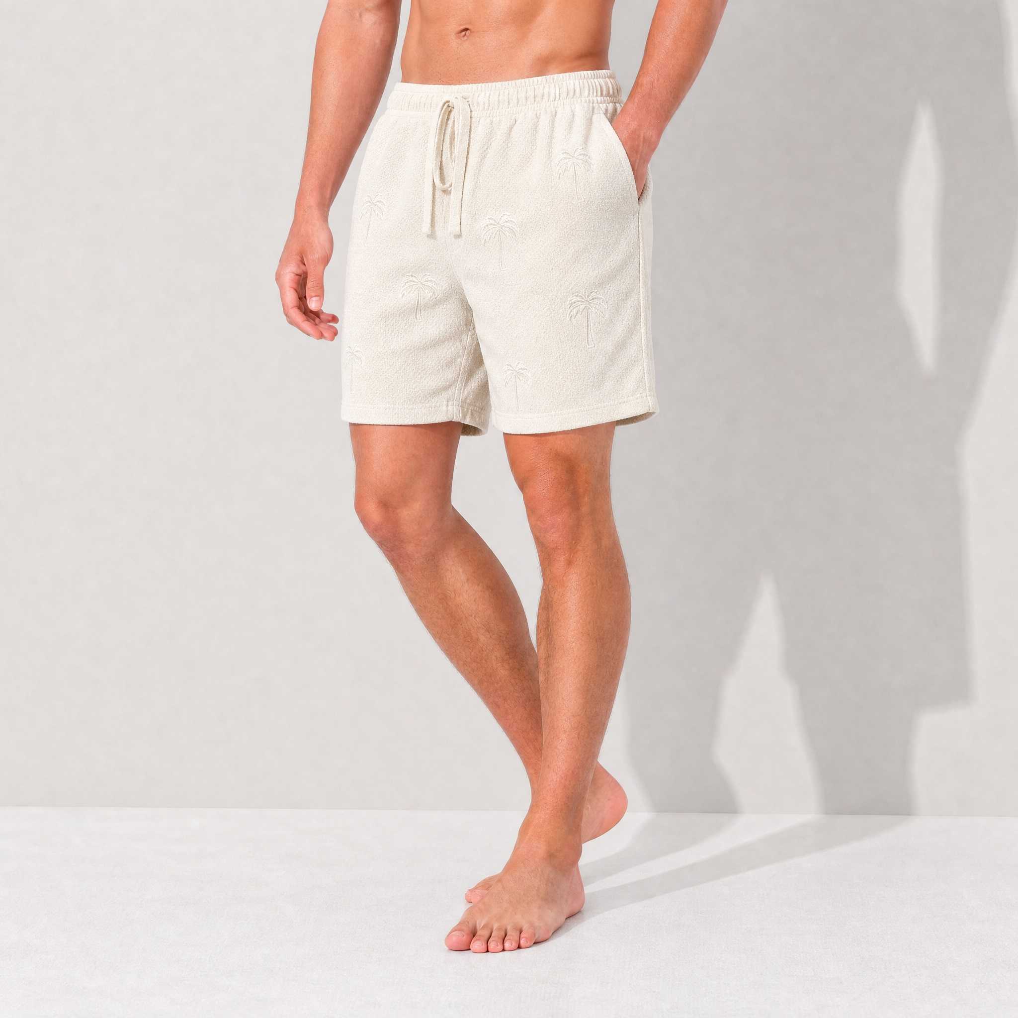 MEN'S EMBRIODERY SHORTS