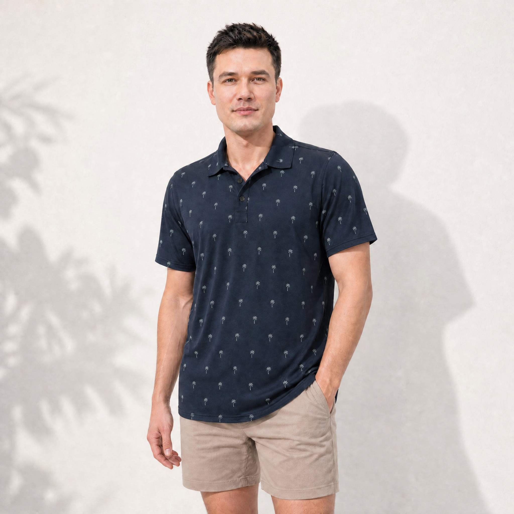 MEN'S COOL POLYAMIDE SPANDEX POLO
