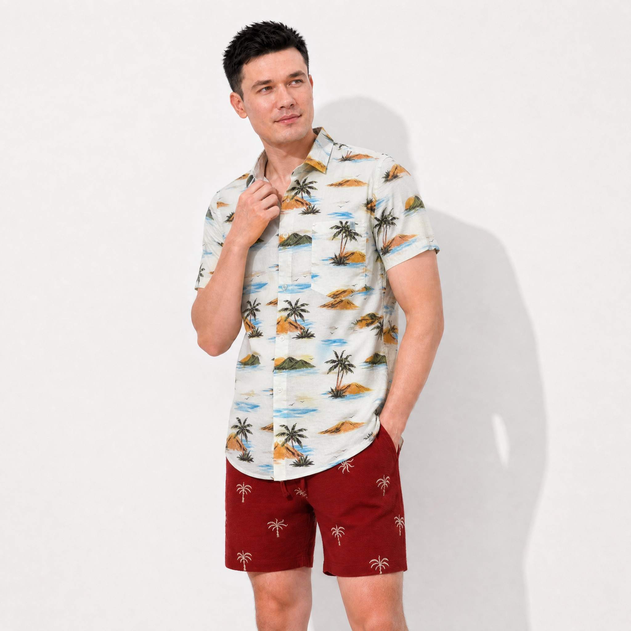 MEN'S BEACH SHIRT