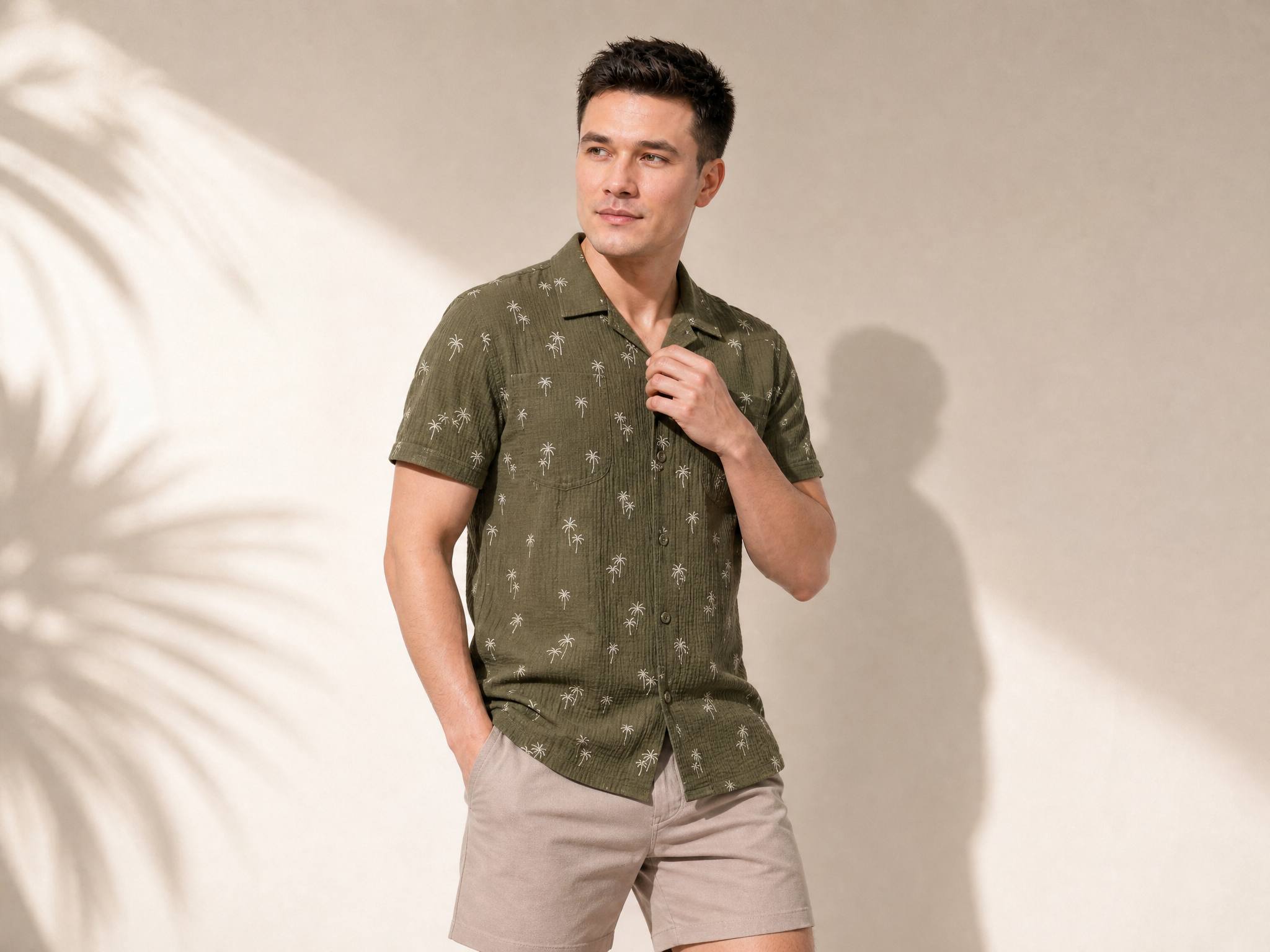 ALL OVER EMBROIDERY SHIRT