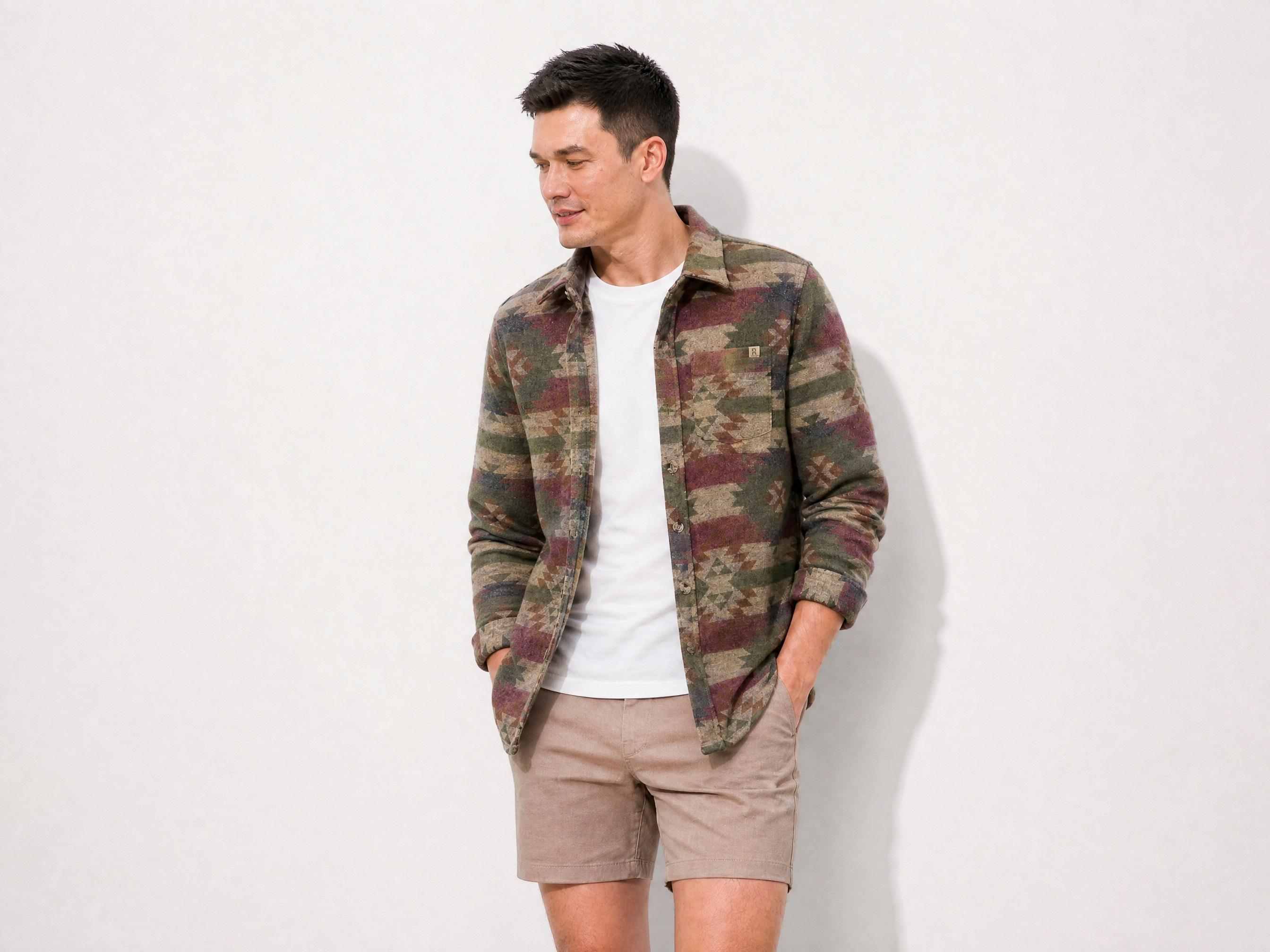MEN'S HEAVY JACQUARD JACKET
