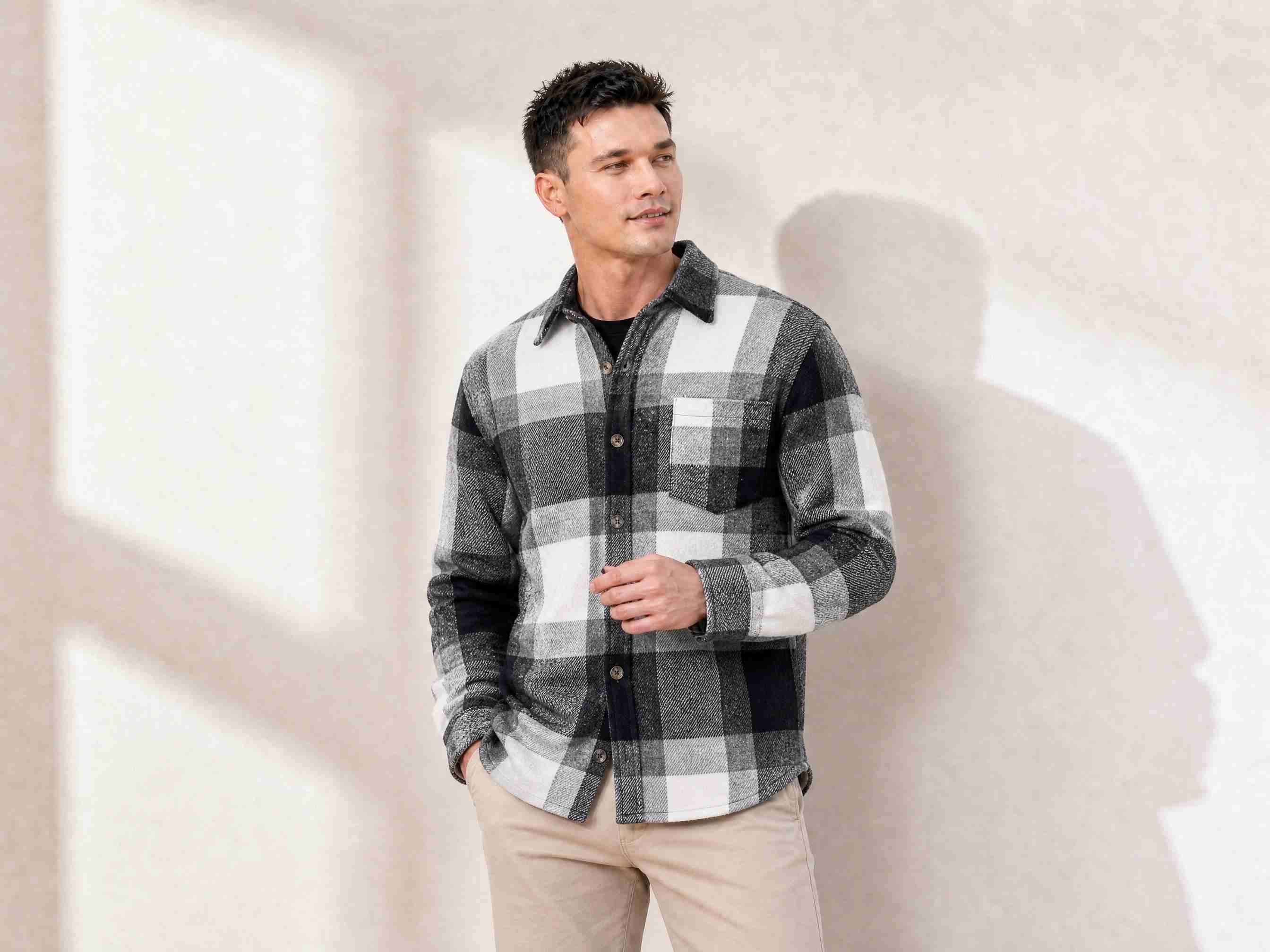 MEN'S HEAVY SHIRT JACKET